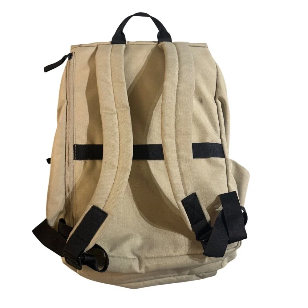 Everlane ReNew Transit Backpack Warm Quartz Beige Recycled Laptop Bag Mens Women
